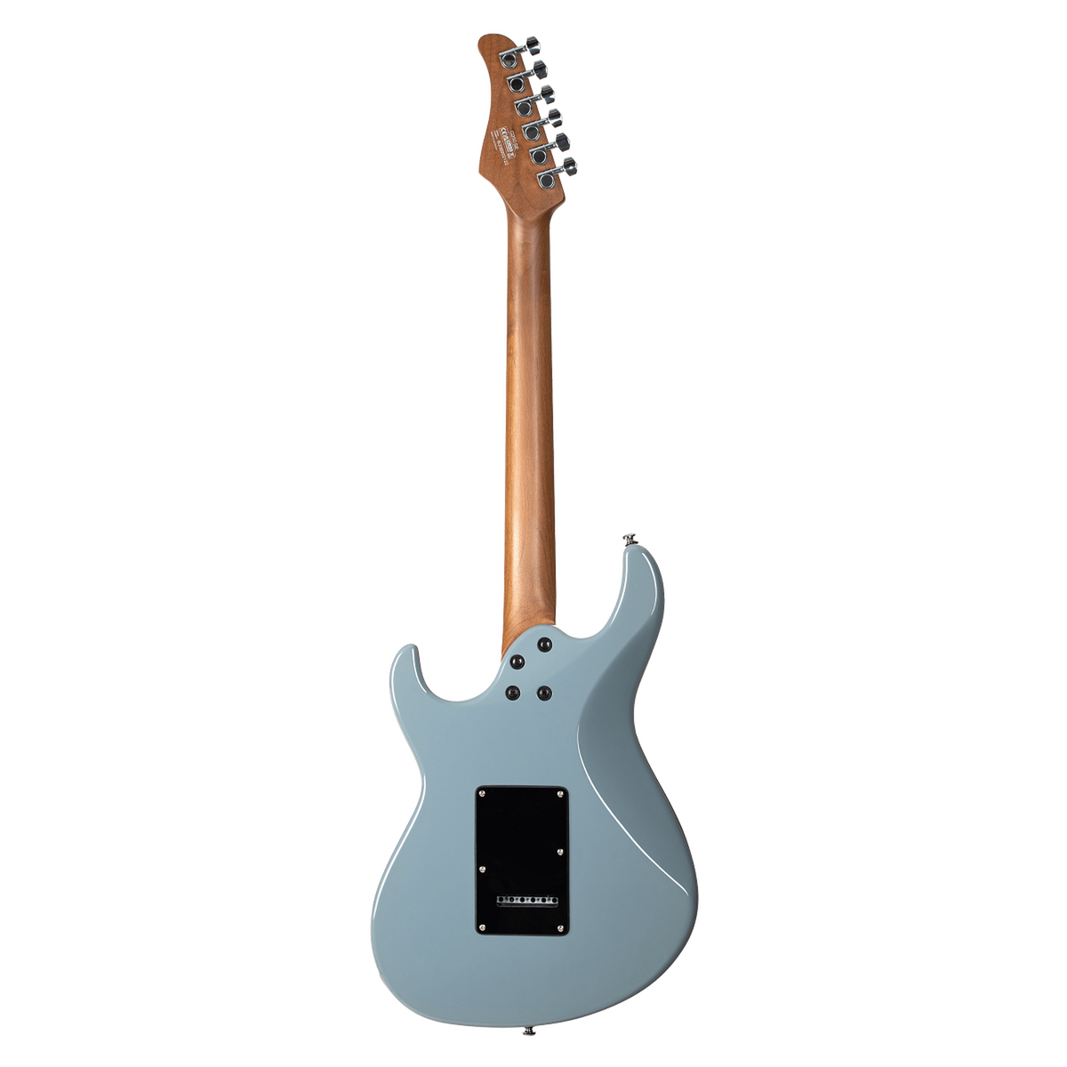 Cort G250SE OBG Elektrische Gitaar HSS Linden Roasted Maple Ocean Blue Grey met 2-Punts Tremolo