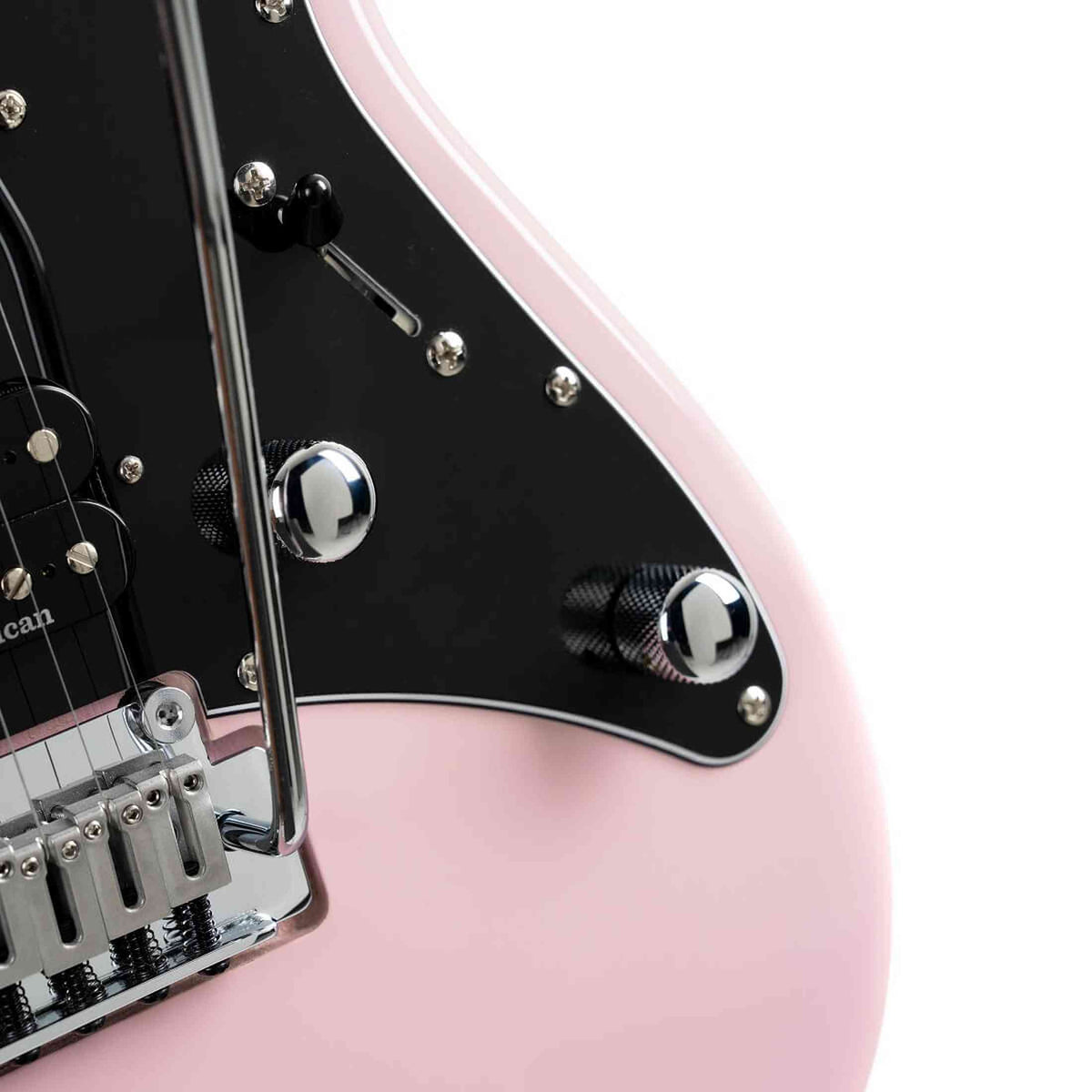 Cort G290 Modern DR Elektrische Gitaar HSS Roasted Maple Dusty Rose met Seymour Duncan TB4