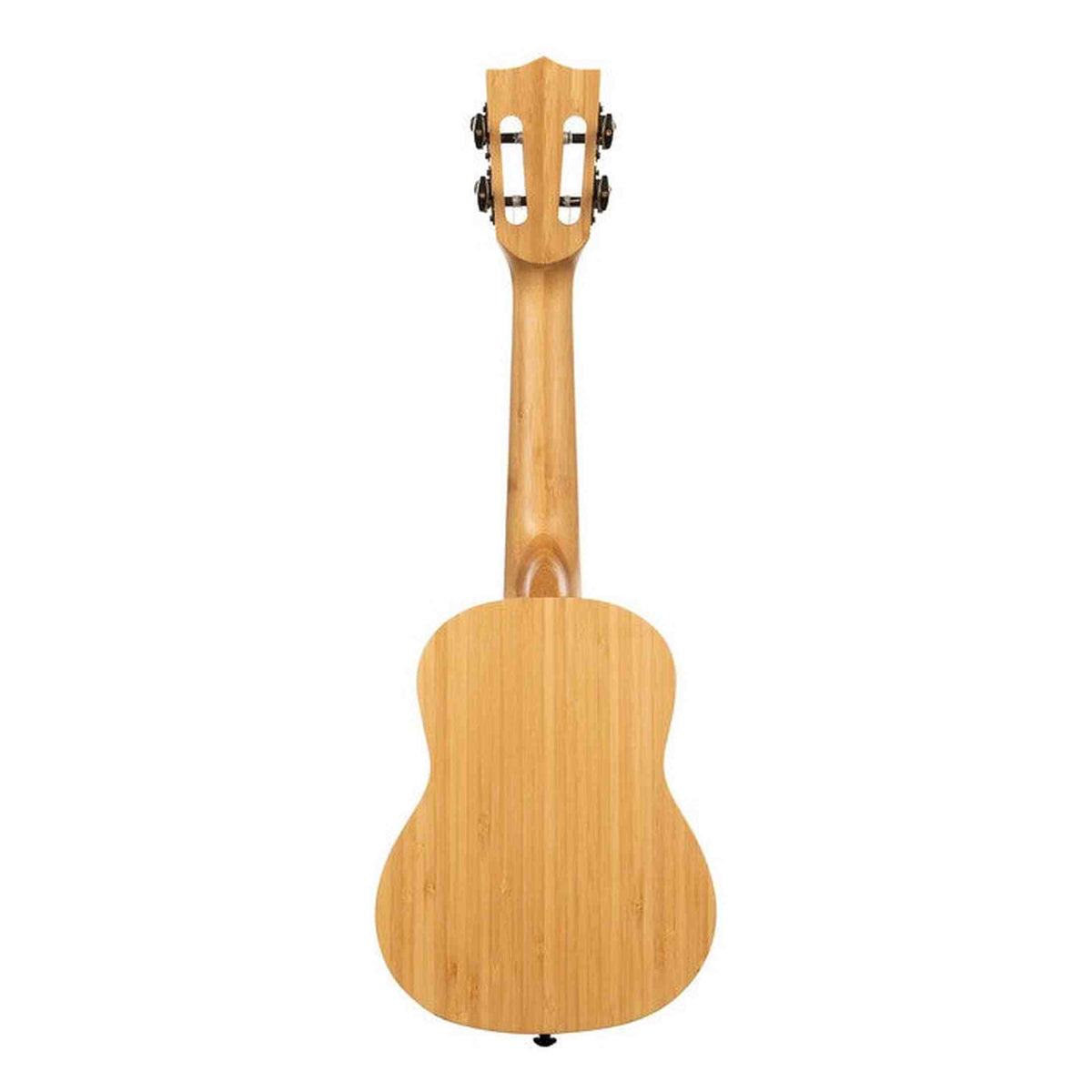 Kala All Solid Bamboo sopraan ukulele – Massief bamboe, lichtgewicht, met gigbag