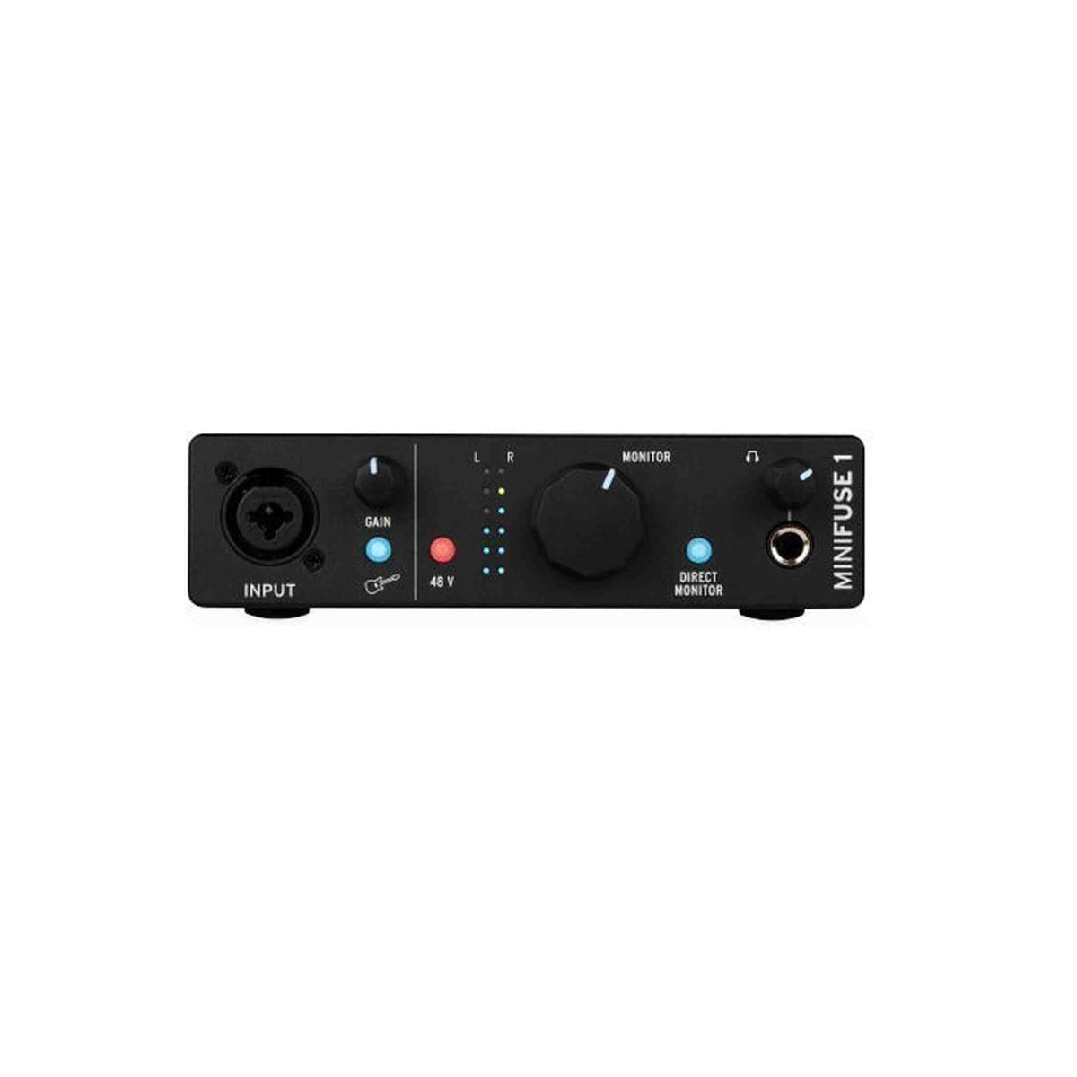 Arturia MiniFuse 1 Black 1-in/2-uit USB-C Audio Interface