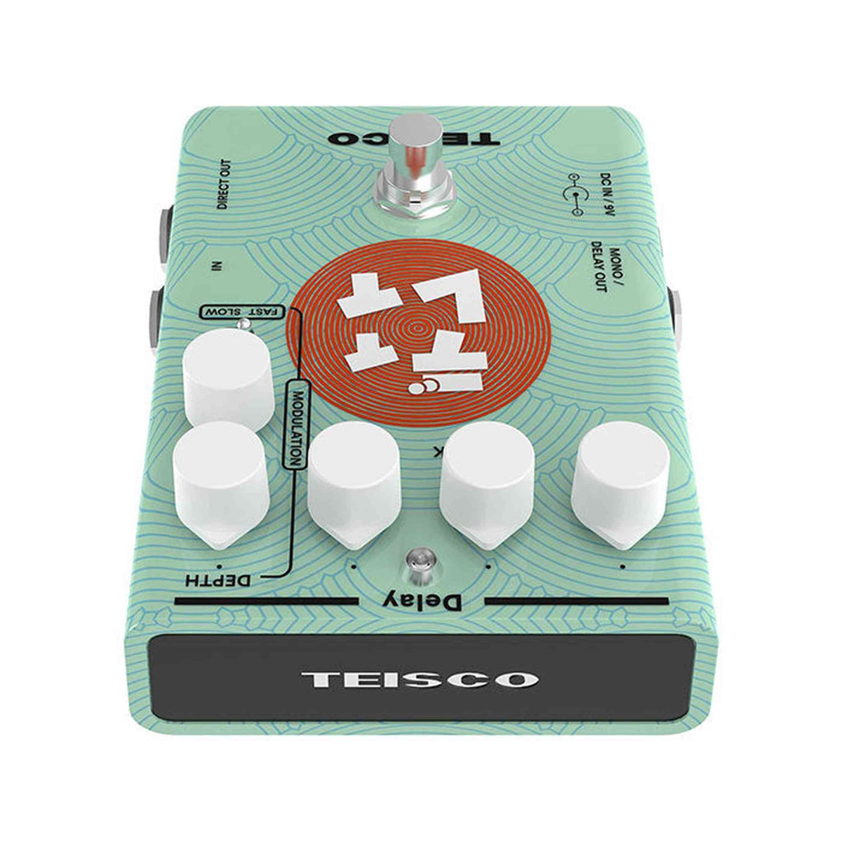Teisco Delay Analoge delay met modulatie, tot 600ms en direct out
