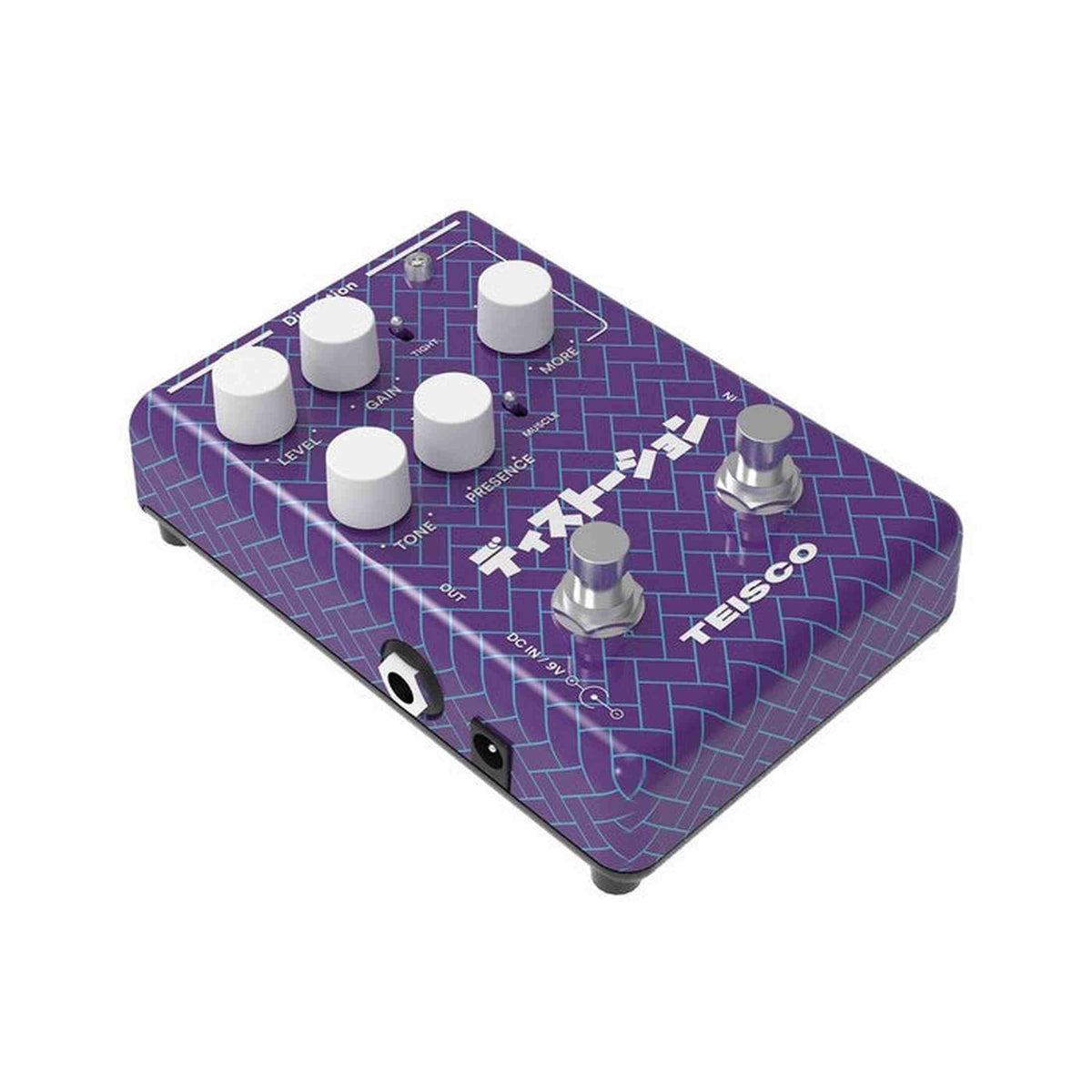 Teisco Distortion Tweekanaals distortion met Britse klank, boost en extra gainstage