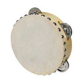Tamburiner med skinn