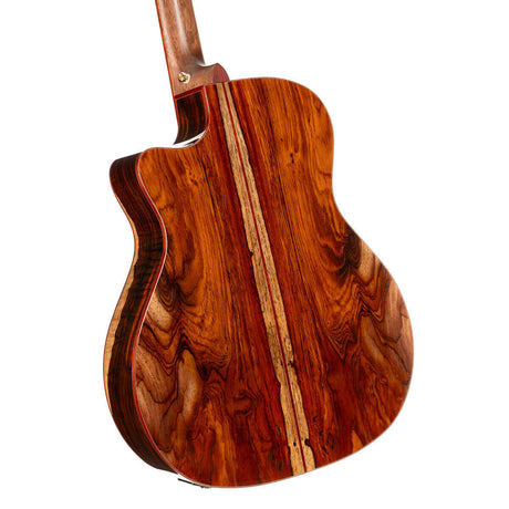 Cort Gold-A10 Cocobolo – Massief AAA Cocobolo, Torrefied Adirondack & Fishman Flex Blend