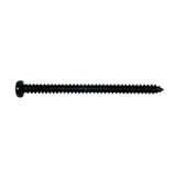 Boston PS-12-B pickup screw, 2,6x35mm, 12pcs, dome head, tapping, black