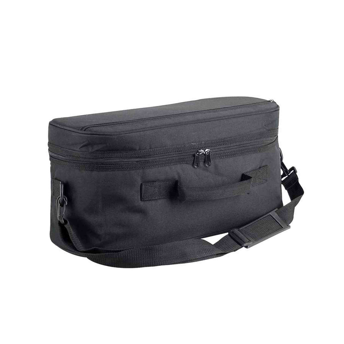 Boston GB-BONG Gigbag voor bongo, zwart cordura, 25 mm gevoerd, met riem, accessoires gig bag