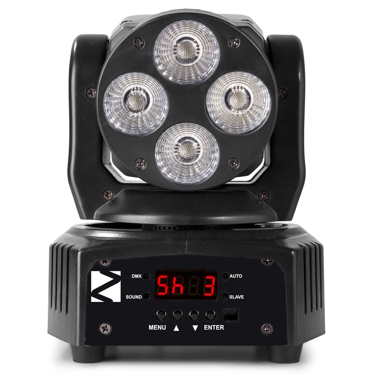 BeamZ MHL36 LED Wash Moving Head Set van 2 – 4x 9W RGBW in Draagtasje