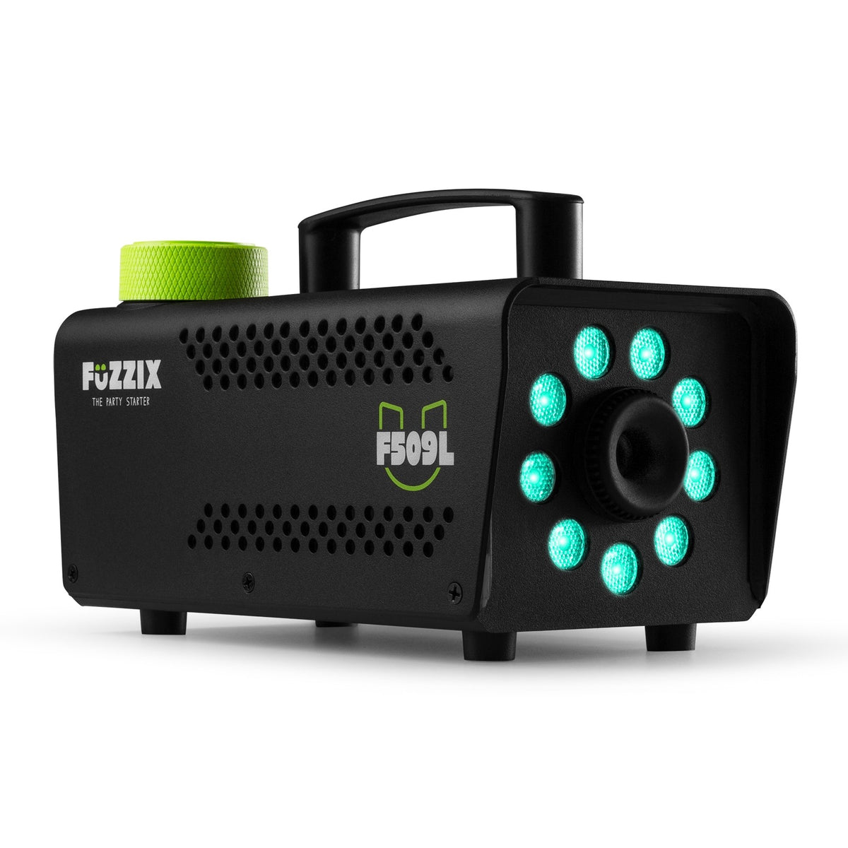 Fuzzix F509L Party Rookmachine – 500W met 9x RGB LED’s en Draadloze Afstandsbediening