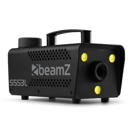 beamZ S553L Rookmachine met RGB LED's en Draadloze Afstandsbediening – 550W