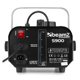 beamZ S900 Rookmachine 900W met 1L Tank en Afstandsbediening