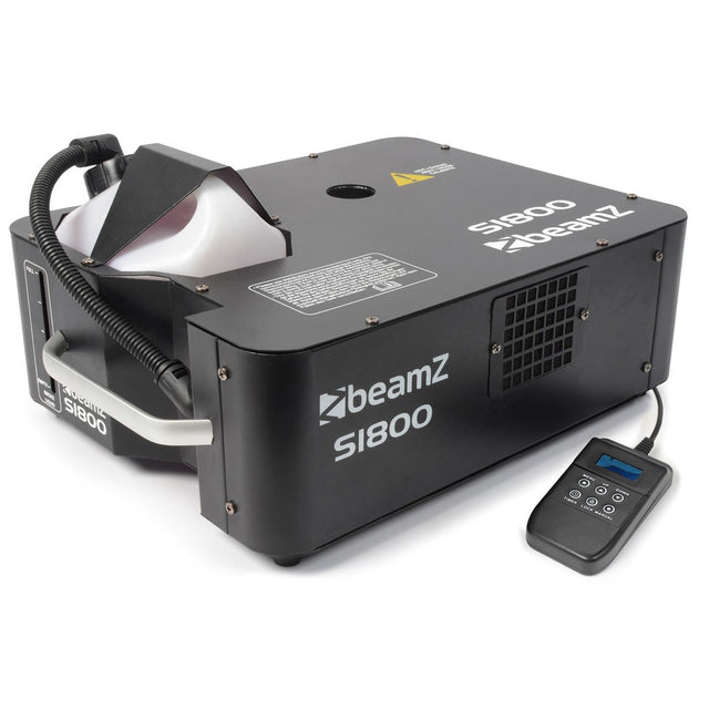 beamZ S1800 Rookmachine 1800W met DMX en Horizontale/Verticale Uitvoer