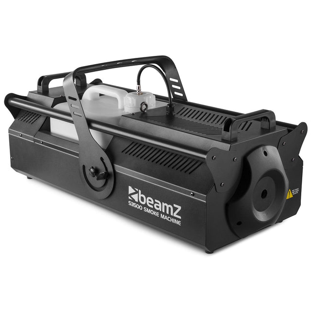 beamZ S3500 Rookmachine 3500W met DMX, LCD-paneel en 5L Tank