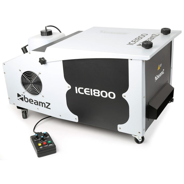 beamZ ICE1800 IJs-Rookmachine 1800W met DMX en 3.1L Tank – Laaghangende Rook