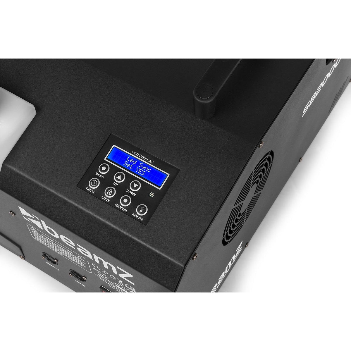beamZ SB2000LED Rook- & Bellenblaasmachine 2000W met RGB LED’s en DMX