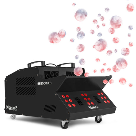 beamZ SB2000LED Rook- & Bellenblaasmachine 2000W met RGB LED’s en DMX