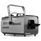 beamZ SNOW1800 Sneeuwmachine 1800W met DMX, 3.1L Tank en Afstandsbediening