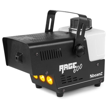 beamZ Rage 600LED Rookmachine met Vlameffect en Draadloze Afstandsbediening – 600W