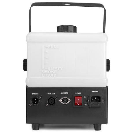 beamZ Rage1500LED Rookmachine – 1500W met RGB LED’s, DMX en 3.5L Tank
