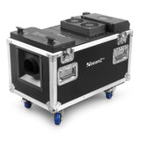beamZ LF3000 Compacte Low Fog Machine – Ultrasoon Systeem met DMX en Flightcase