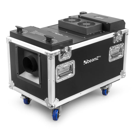 beamZ LF3000 Compacte Low Fog Machine – Ultrasoon Systeem met DMX en Flightcase