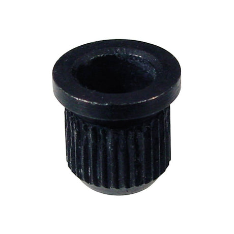 Boston TB-07-B string ferrules, Teaser, 8,2mm diameter x 9,5mm, 6-pack, black