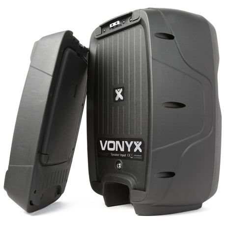 VONYX PSS302 Draagbare 300W Geluidsset met 10 inch Speakers, Bluetooth en 8-Kanaals Mixer