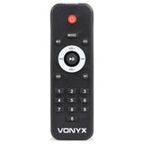 VONYX PSS302 Draagbare 300W Geluidsset met 10 inch Speakers, Bluetooth en 8-Kanaals Mixer
