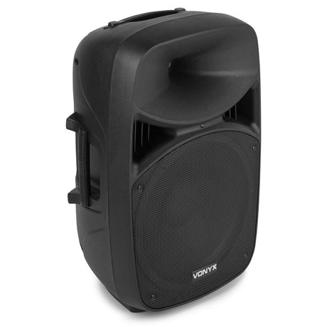VONYX VPS152A 1000W Actieve Speakerset met Bluetooth, USB/SD en 15 inch Woofers