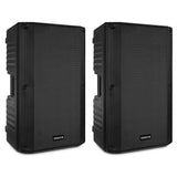 VONYX VSA120S 800W Actieve Stereo Speakerset met Bluetooth, USB Speler en 12 inch Woofers