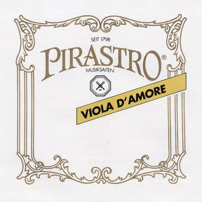 Pirastro P251520 viola d'amore string A-5 18 3/4 , gut core, silver-plated