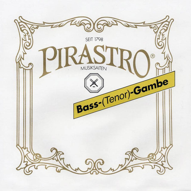 Pirastro P258430 bass tenor -gamba string C-4 25 1/4 , gut core, copper-aluminum