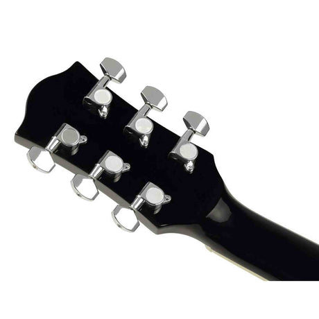 Richwood RD-12LCEBK Artist Series Linkshandige Akoestische Gitaar dreadnought cutaway met actieve EQ zwart