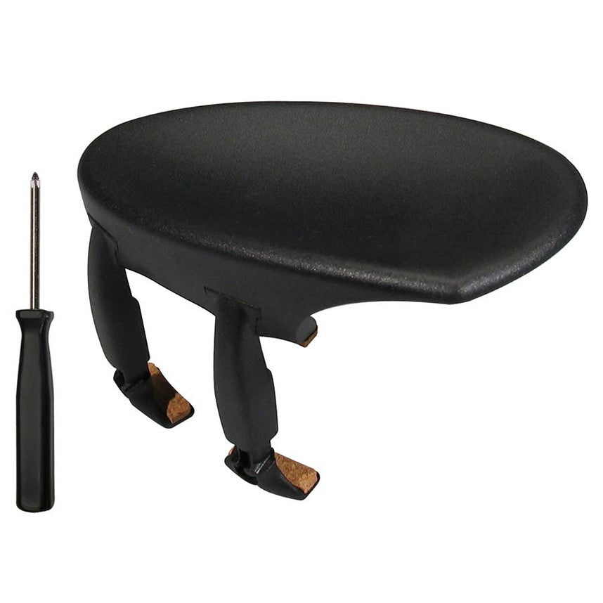 Wittner 250131 violin chinrest standard 1/2 - 1/4, with screwdriver