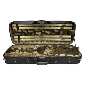 Leonardo VAC-47-BG Pro Series altvioolkoffer oblong verstelbaar zwart groen