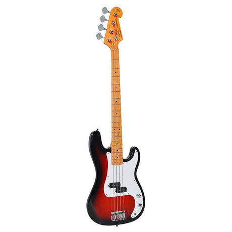 SX SPB57-2TS Retro Series 57 P-style Elektrische Basgitaar Sunburst