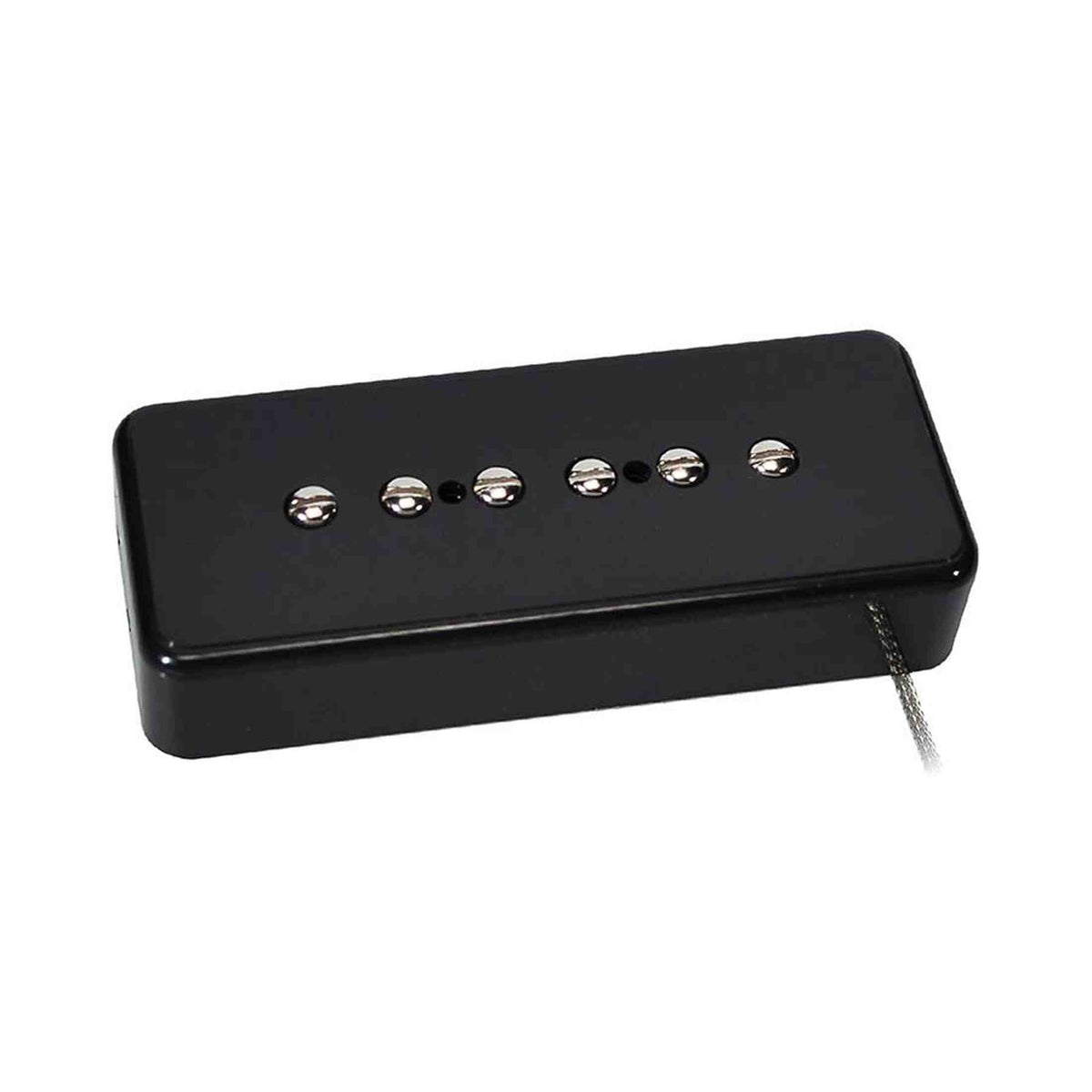 Boston VSB-46-BBK Single Coil Pickup - Alnico 5 bar-magneet, gevlochten afgeschermde bedrading, gewaxte enamel draad