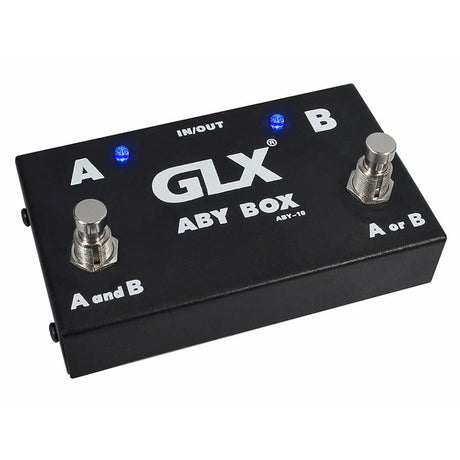 GLX ABY-10 ABY switch box, select between 2 sources or 2 outputs