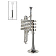 Stewart Ellis SE-1700-S Pro Series sopraan trompet verzilverd incl. softcase
