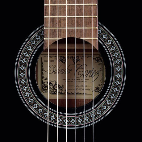 Salvador Cortez CC-10-BK Klassieke Gitaar – Student Series Zwart Hoogglans