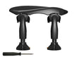 Wittner 257231 viola chinrest center and tilt adjustable, center mount for small, fits all sizes