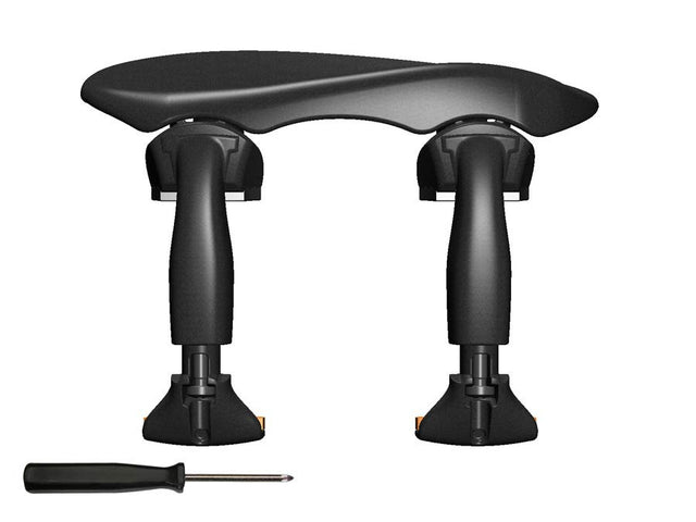 Wittner 257231 viola chinrest center and tilt adjustable, center mount for small, fits all sizes