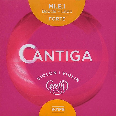 Corelli CO-901-FB violin string E-1 4/4, heavy, steel, ball end