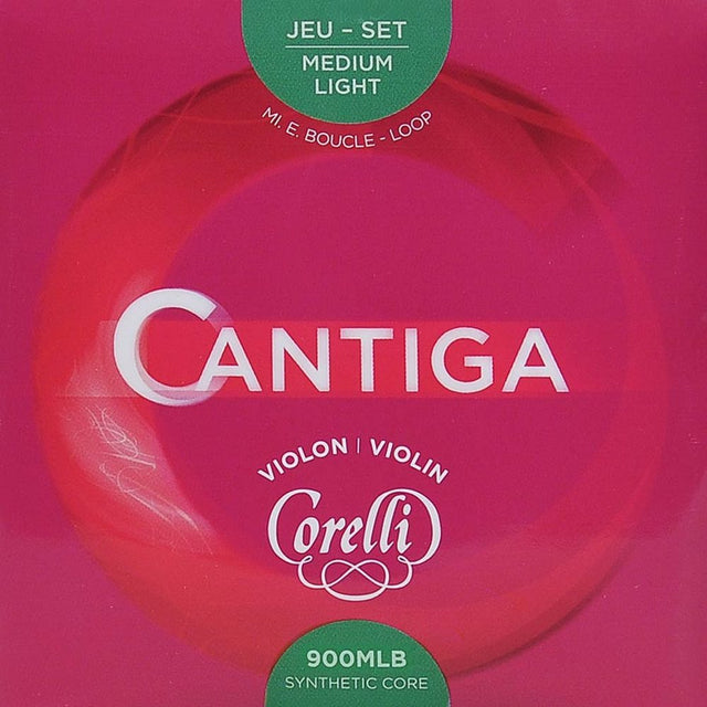 Corelli CO-900-MLB violin string set 4/4, light, consists of CO-901-MLB, CO-902-ML, CO-903-ML, CO-904-ML