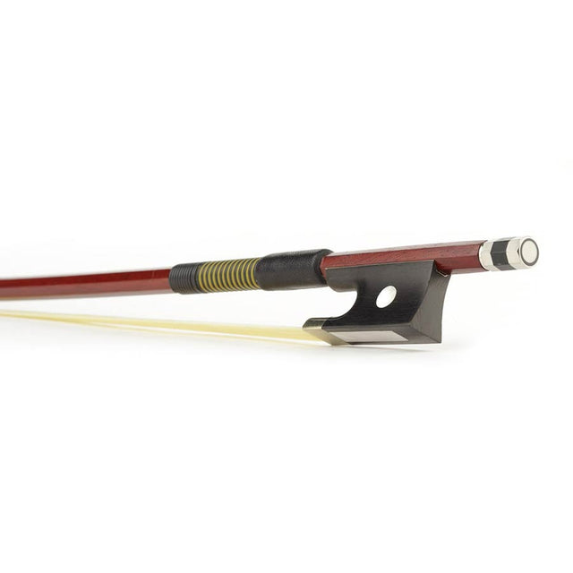 ELS BV-10/34 strijkstok viool, 3/4, brazielhout, achthoekige stok, ebben slof, enkel oog, balein imitatie