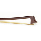 ELS BA-10/14 strijkstok altviool,1/4, brazielhout, achthoekige stok, ebben slof, enkel oog, balein imitatie