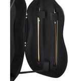 Leonardo CC-144-BK cellokoffer 4/4 gevormd zwart met slot en 2 riemen