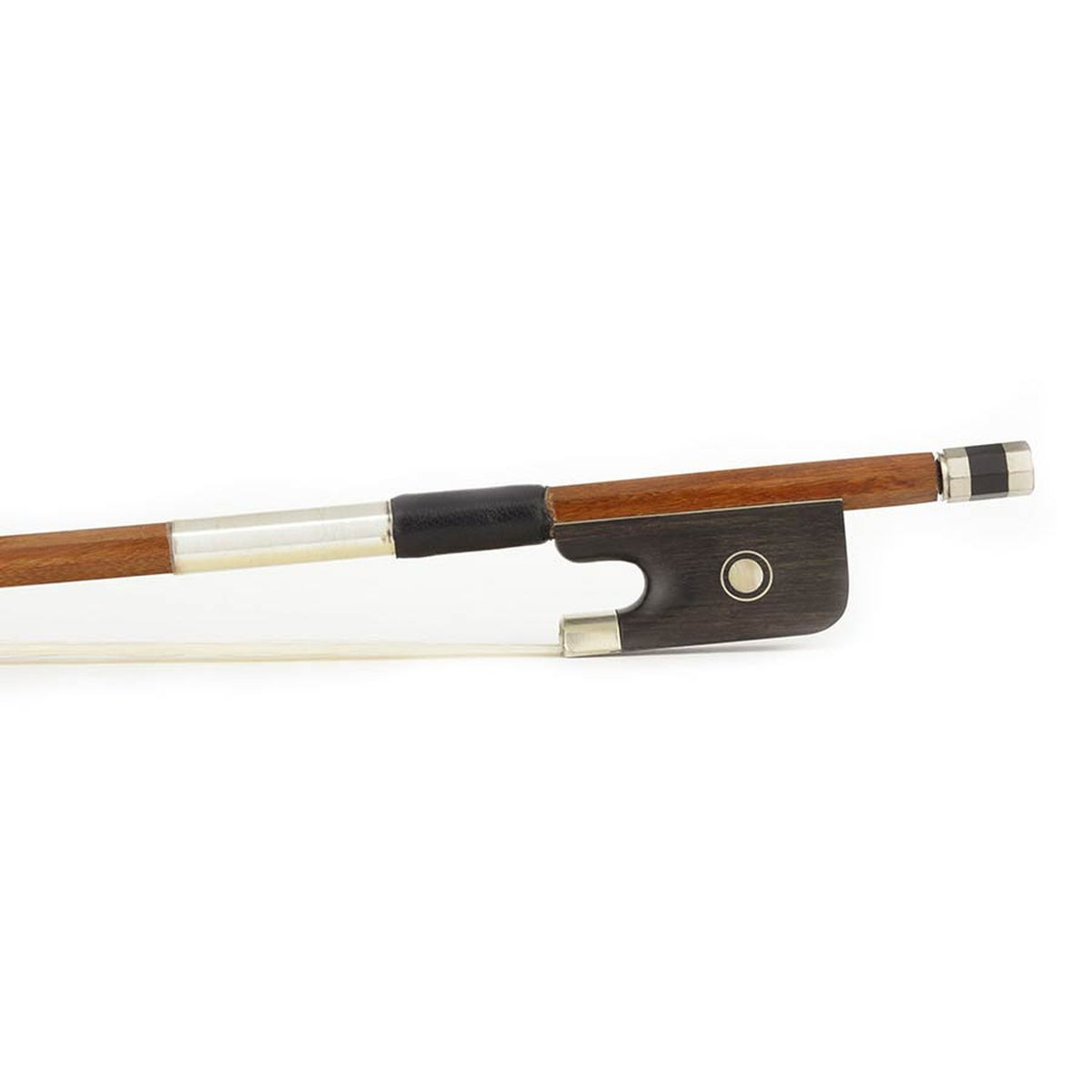 ELS BC-25/18 strijkstok cello, 1/8, brazielhout, achthoekige stok, ebben slof, parijs oog, nikkelen montuur