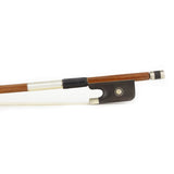 ELS BC-25/18 strijkstok cello, 1/8, brazielhout, achthoekige stok, ebben slof, parijs oog, nikkelen montuur