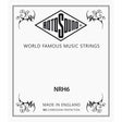 Rotosound NRH6 E-6 snaar for classic guitar, silverplated wound nylon, high tension