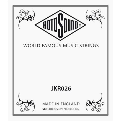 Rotosound JKR026 .026 snaar for acoustic guitar, phosphor bronze wound